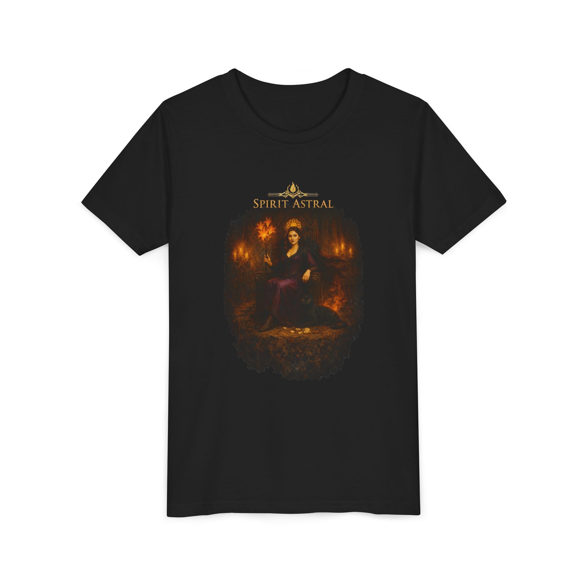Spirit Astral Youth Tee — Queen of Wands