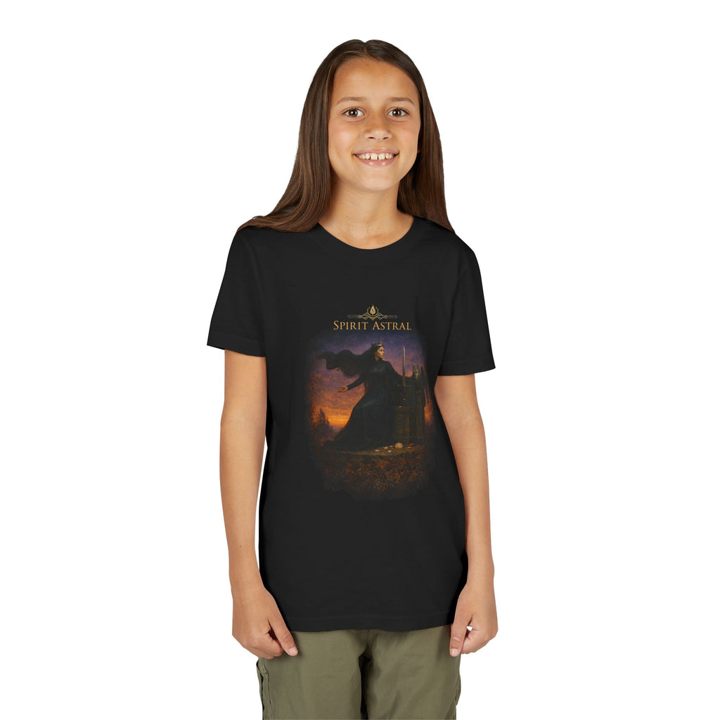 Spirit Astral Youth Tee — Queen of Swords