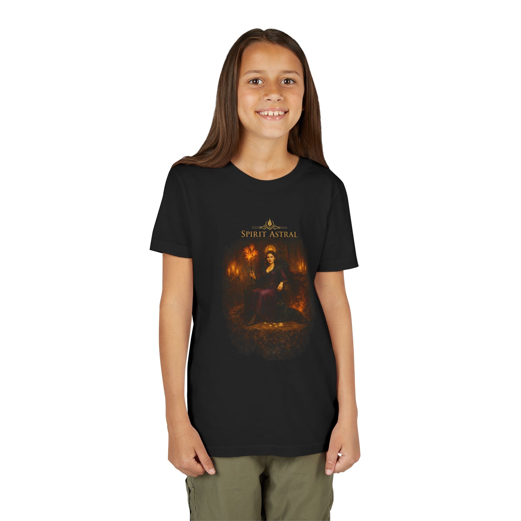 Spirit Astral Youth Tee — Queen of Wands